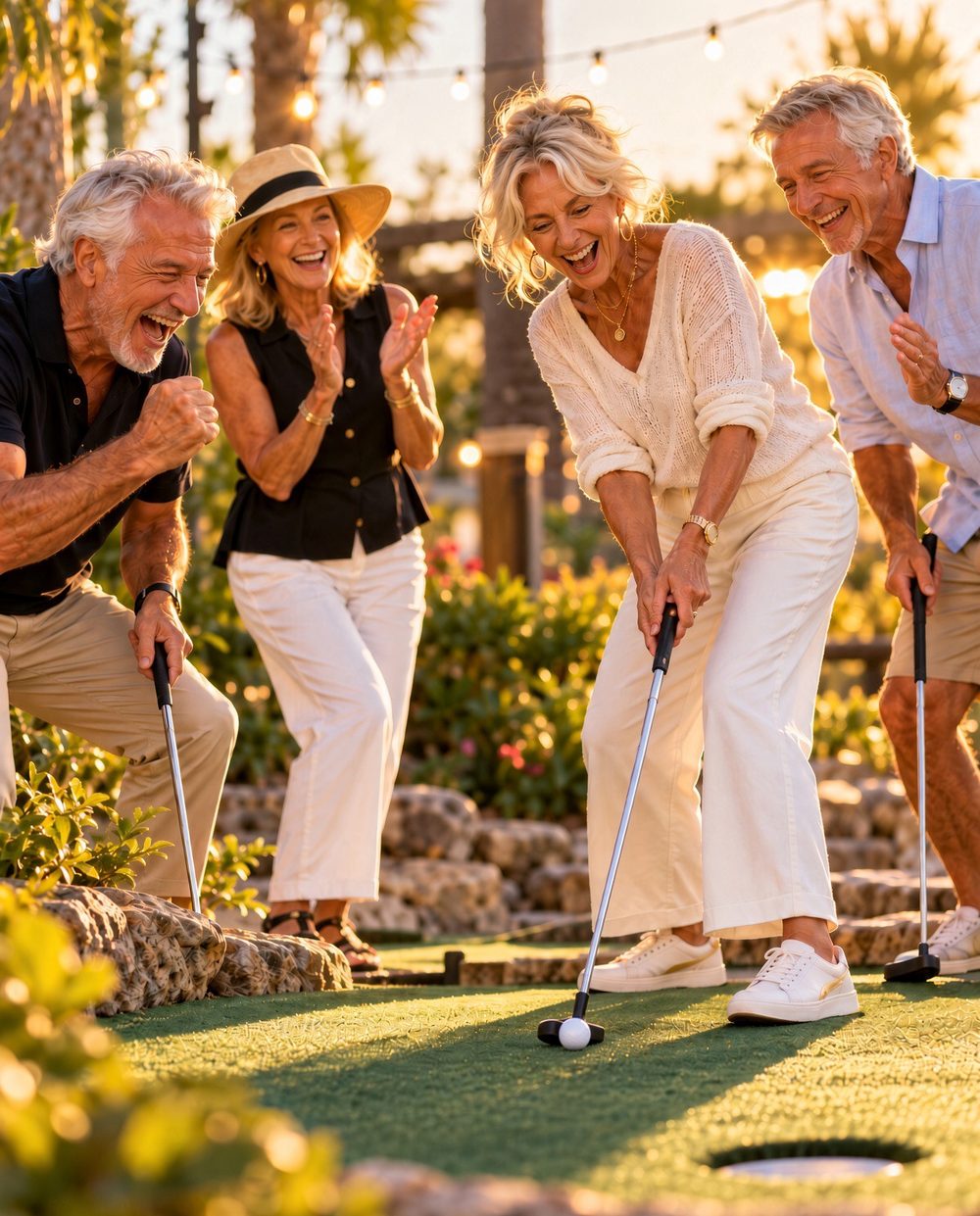 Sable Key Fun Club putt-putt outing