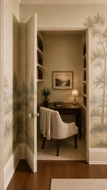 A quiet private study — thoughtful planning, personal attention